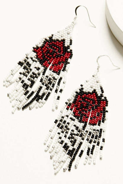 Idyllwind Women | Carla Rose Beaded Fringe Earrings