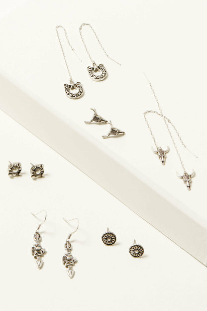Idyllwind Women | Alabama Steerhead Earring Set - 5 Piece