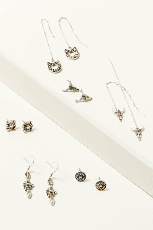 Idyllwind Women | Alabama Steerhead Earring Set - 5 Piece
