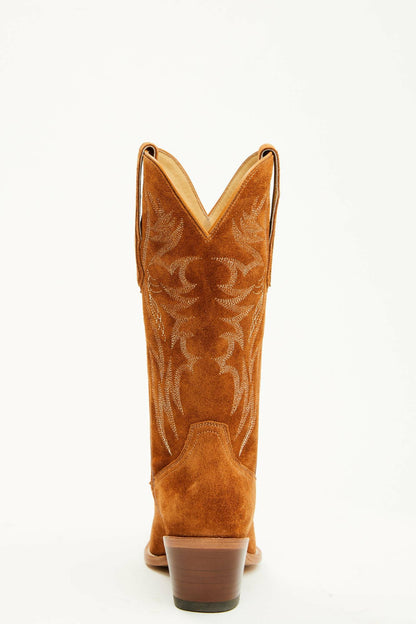 Idyllwind Women | Charmed Life Cognac Suede Western Boots - Round Toe