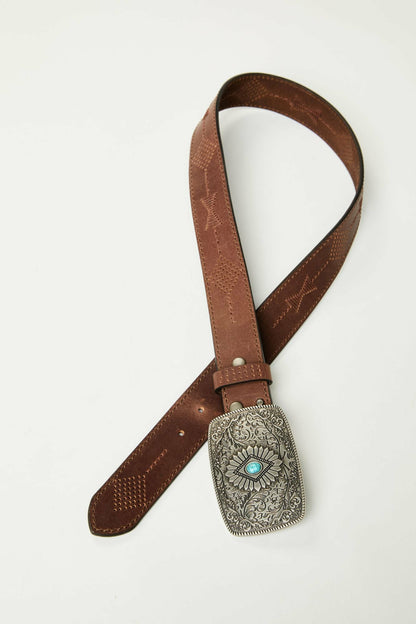 Idyllwind Women | Highland Embossed Buckle Belt