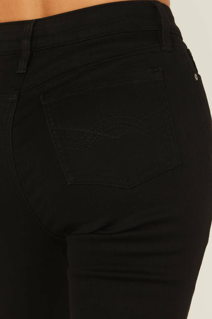 Idyllwind Women | Outlaw High Rise Flare Embroidered Super Stretch Denim Jeans