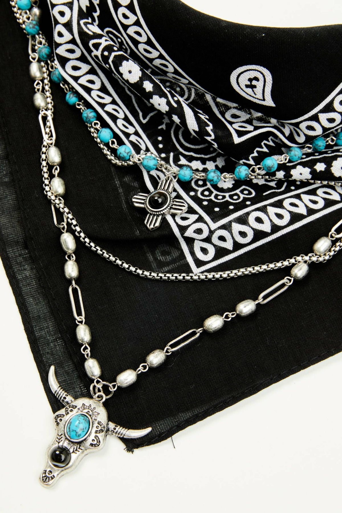 Idyllwind Women | Baylee Bandana Layered Necklace
