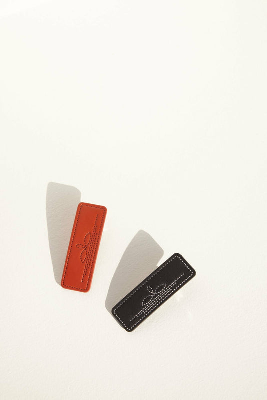 Idyllwind Women | Nash Vegas Faux Leather Hair Clip Set - 2 Piece