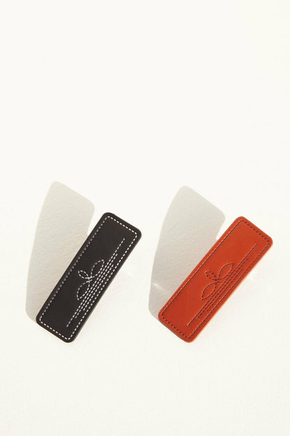 Idyllwind Women | Nash Vegas Faux Leather Hair Clip Set - 2 Piece