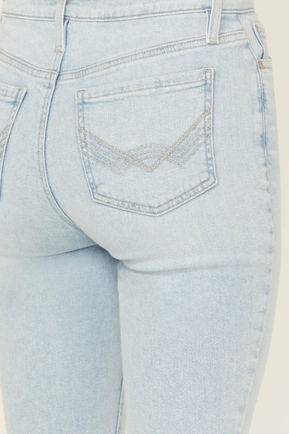 Idyllwind Women | Melbourne Light Wash Legend High Rise Bootcut Super Stretch Denim Jeans