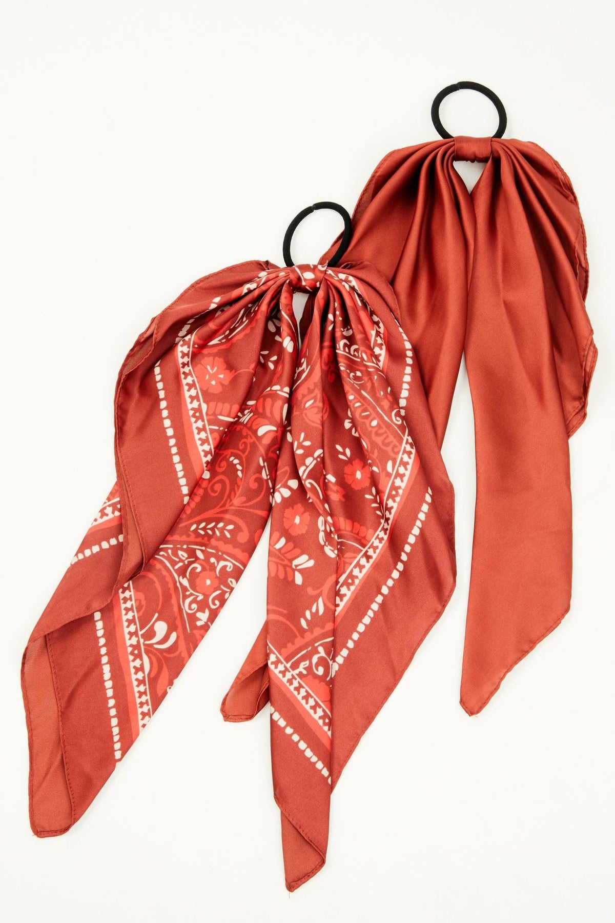 Idyllwind Women | Peyton Bandana Print Hair Tie Set - 2 Piece
