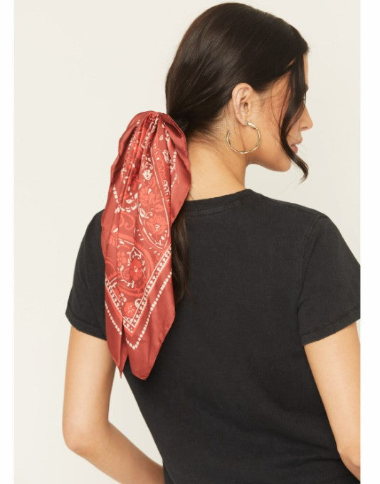 Idyllwind Women | Peyton Bandana Print Hair Tie Set - 2 Piece