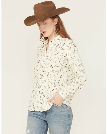 Idyllwind Women | Snowden Floral Print Long Sleeve Featherlight Western Shirt