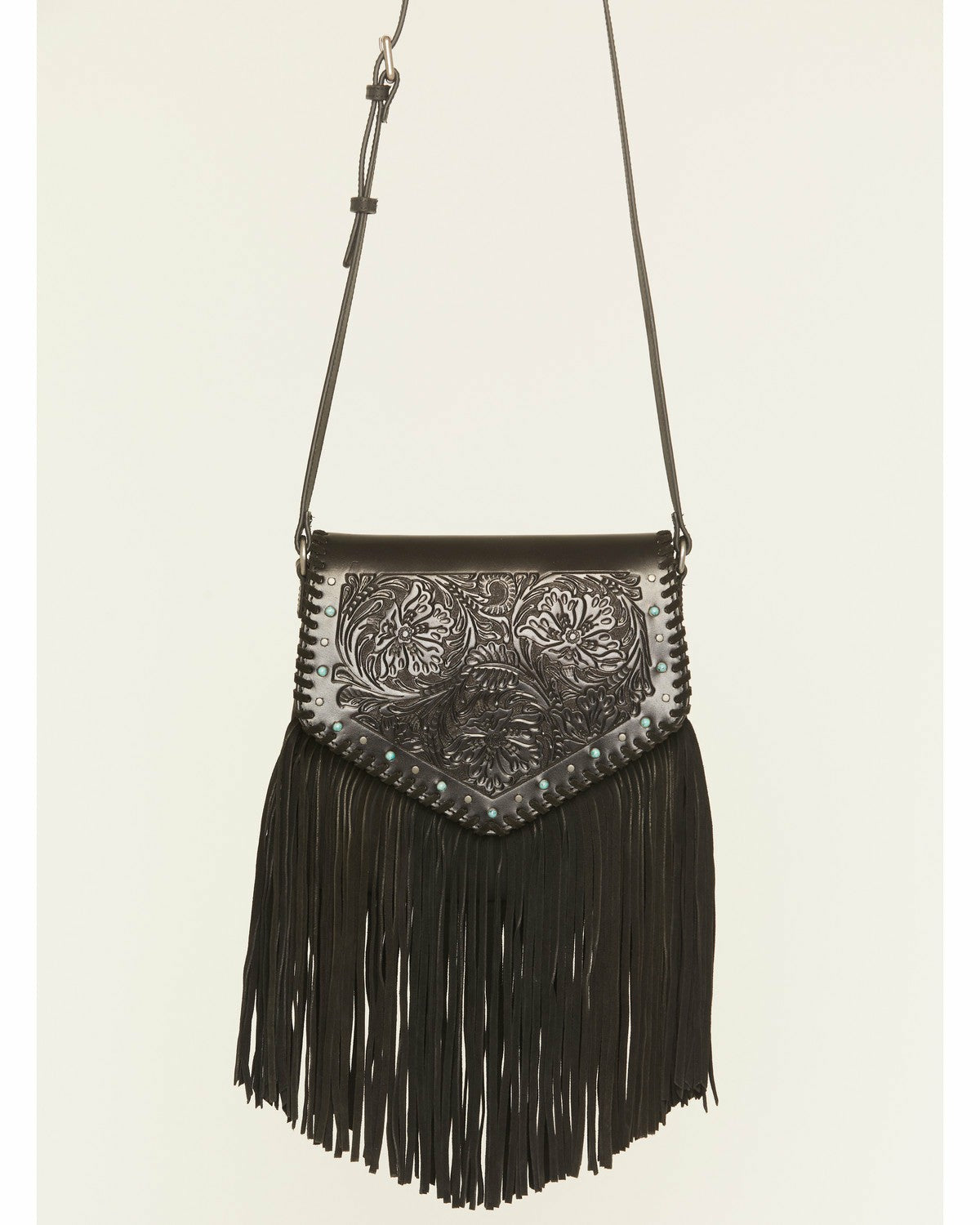 Idyllwind Women | Granada Tooled Fringe Crossbody Bag