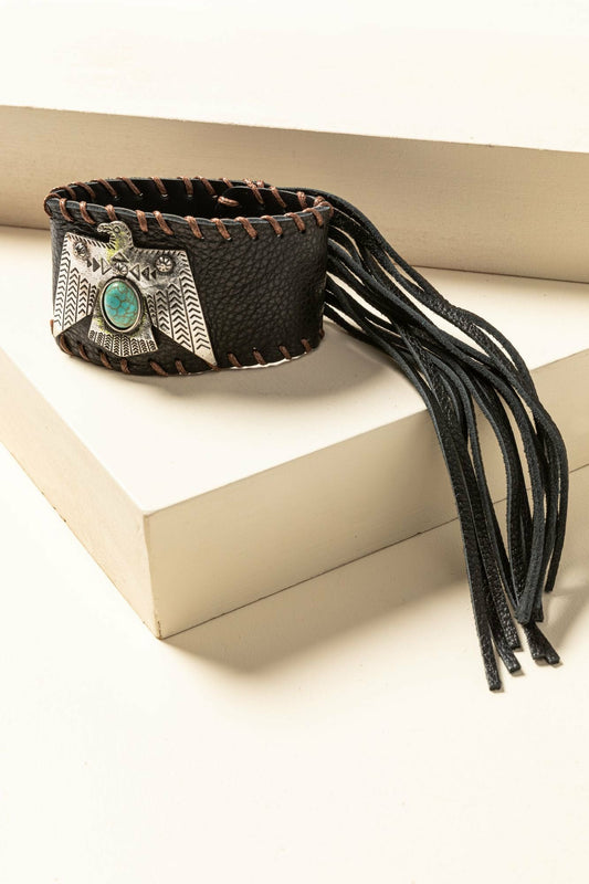 Idyllwind Women | Thunderbird Leather Cuff Bracelet