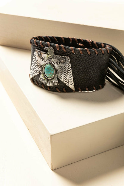 Idyllwind Women | Thunderbird Leather Cuff Bracelet