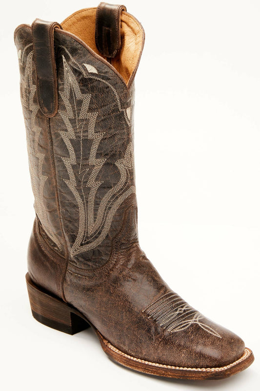 Idyllwind Women | Outlaw Dark Brown Performance Western Boot w/Comfort Technology – Broad Square Toe