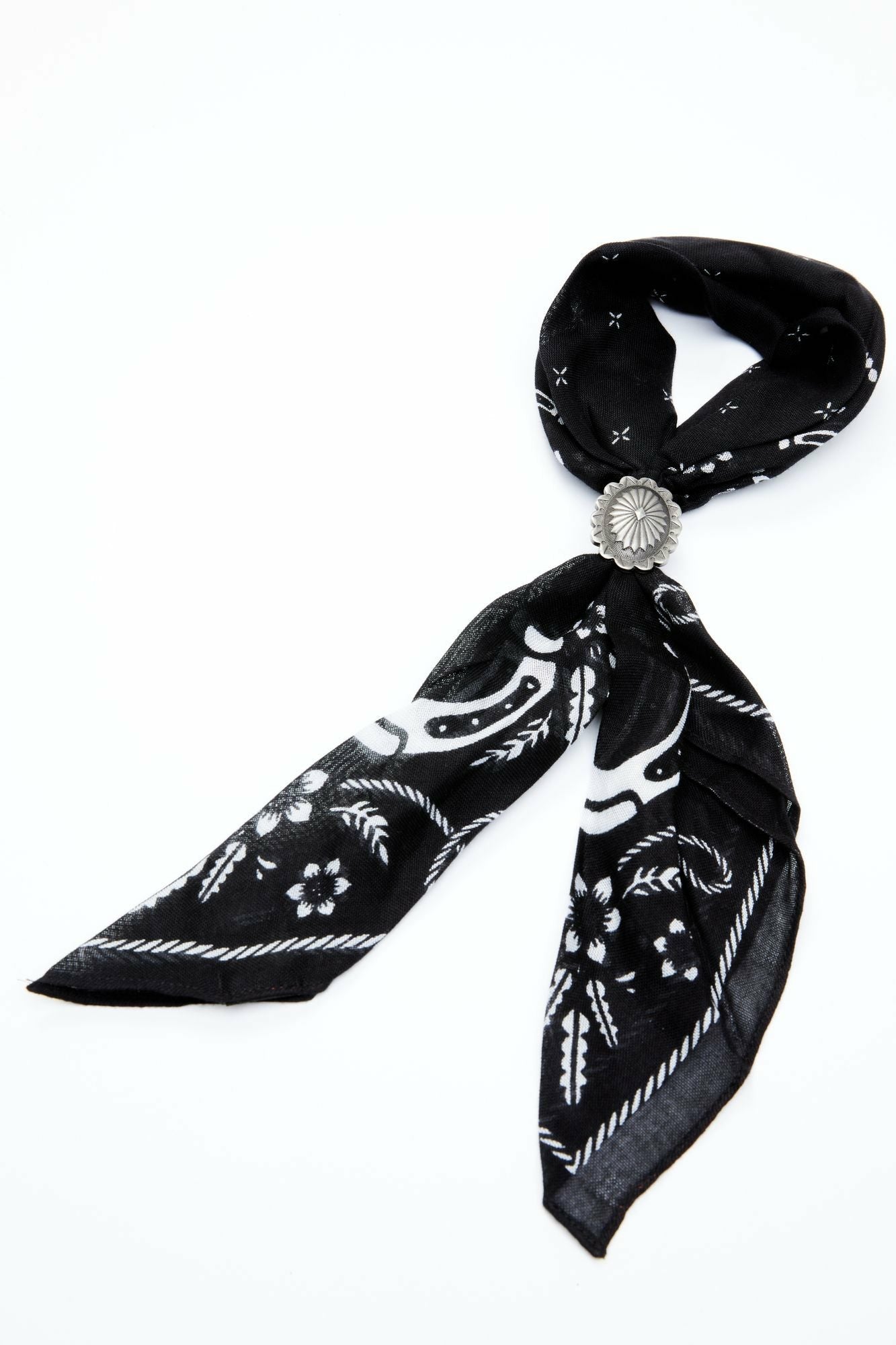 Idyllwind Women | Black From The West Bandana Necklace
