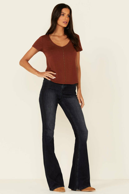 Idyllwind Women | Honky Tonk Studded Top