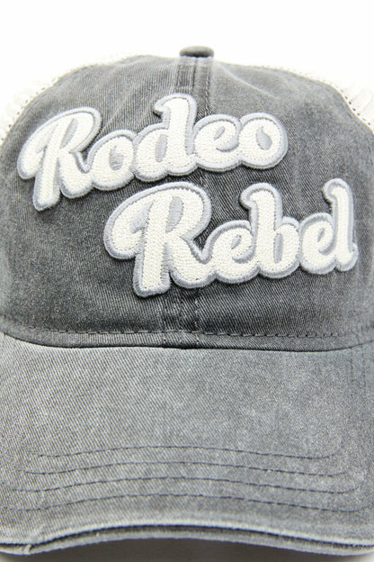 Idyllwind Women | Rodeo Rebel Embroidered Mesh-Back Baseball Hat
