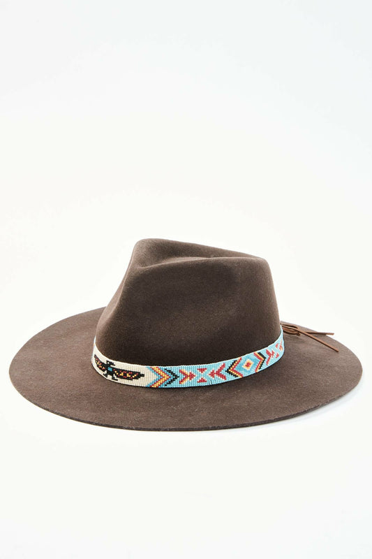 Idyllwind Women | Thunderbird Beaded Band Wool Felt Western Hat