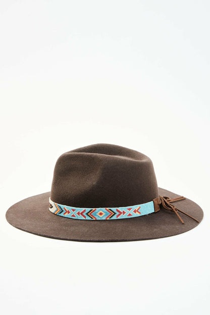 Idyllwind Women | Thunderbird Beaded Band Wool Felt Western Hat
