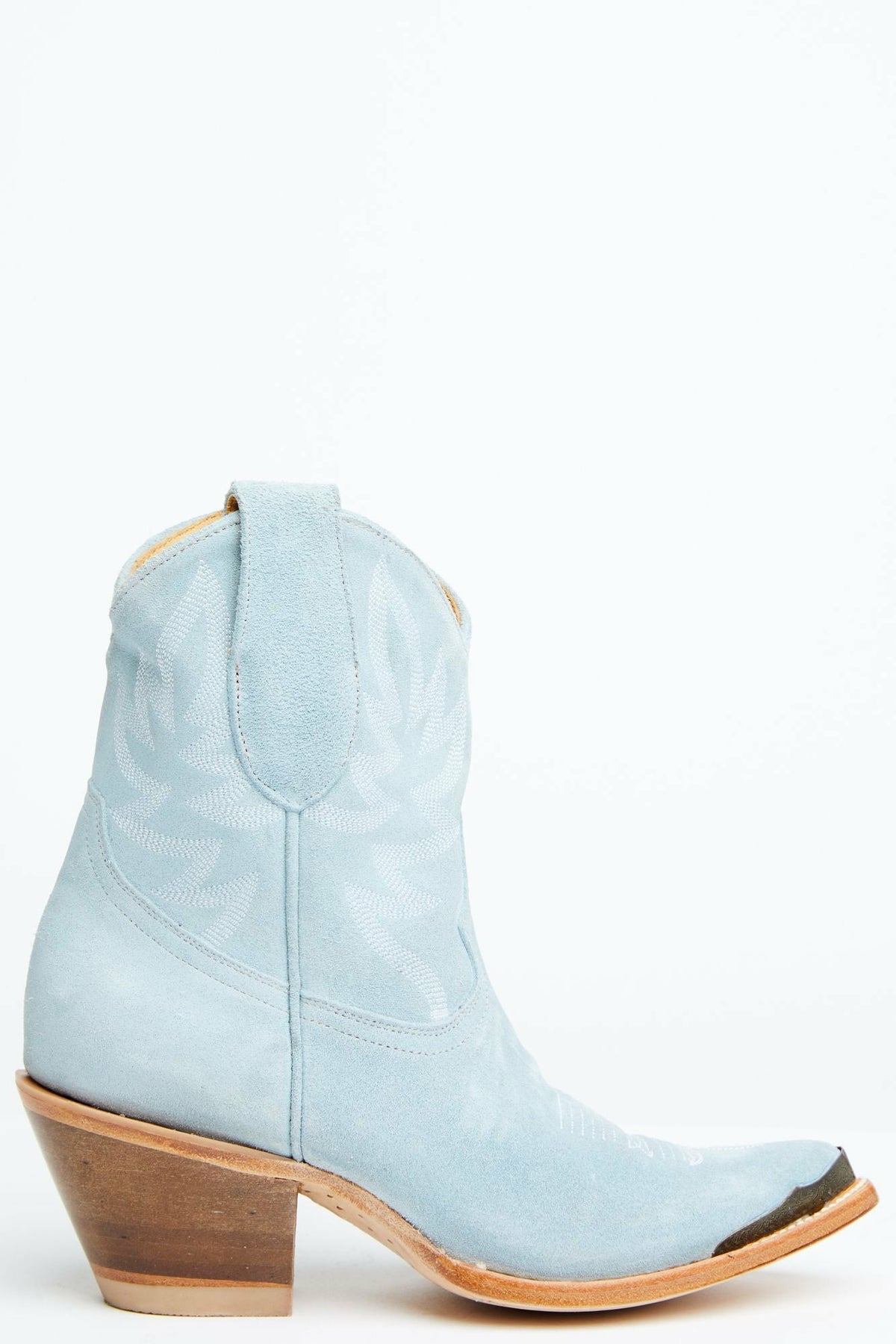 Idyllwind Women | Wheels Blue Suede Western Booties - Round Toe