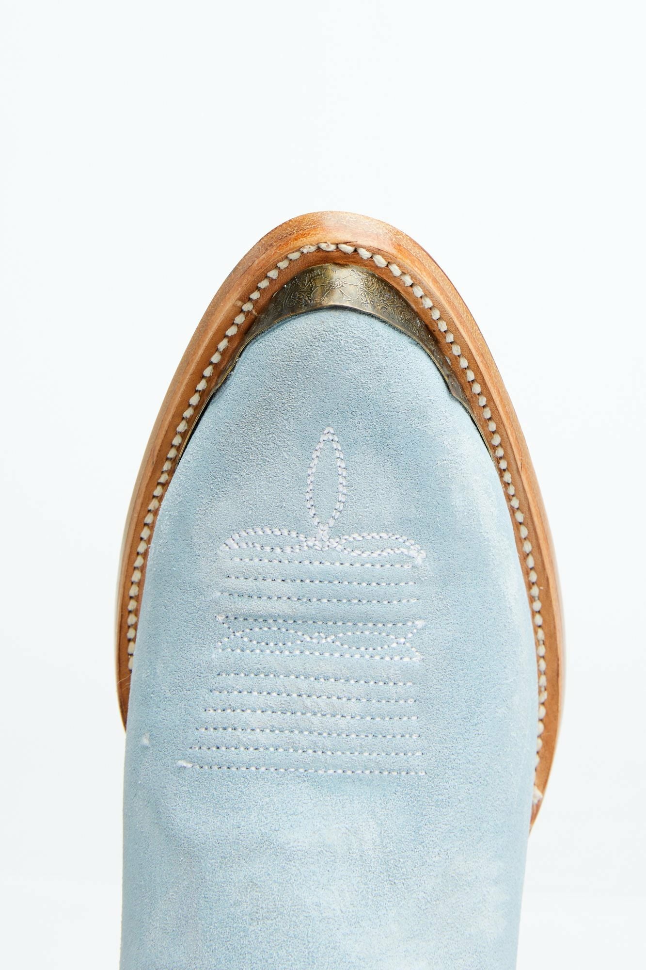 Idyllwind Women | Wheels Blue Suede Western Booties - Round Toe