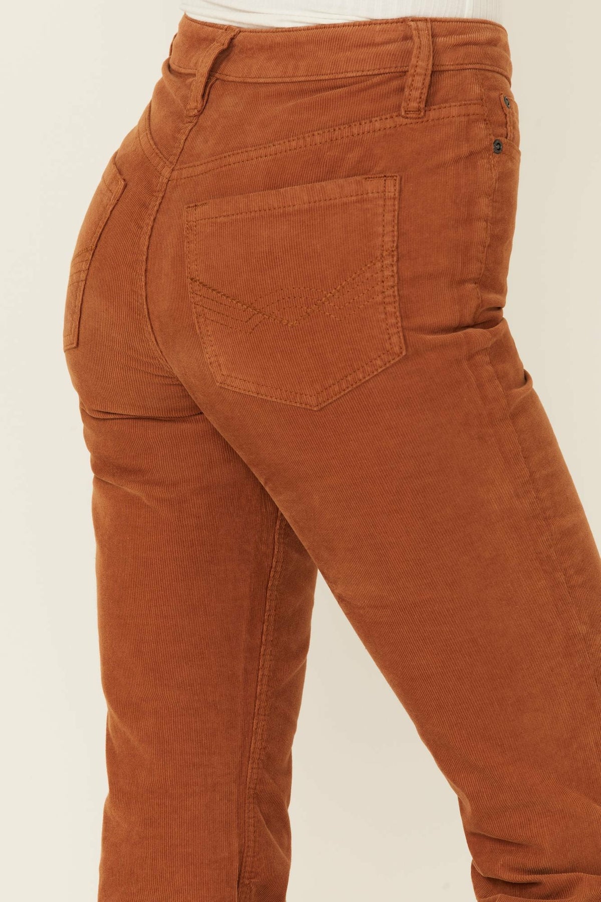 Idyllwind Women | Pecan High Rise Flare Stretch Corduroy Jeans