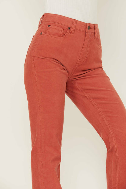Idyllwind Women | High Risin' Hot Sauce Stretch Signature Back Pockets Flare Corduroy Jeans