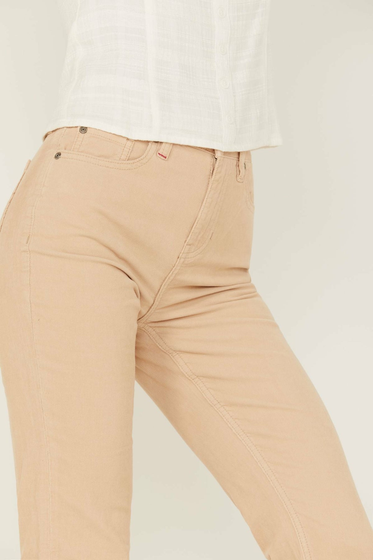 Idyllwind Women | High Risin' Irish Cream Signature Back Pockets Corduroy Flare Jeans