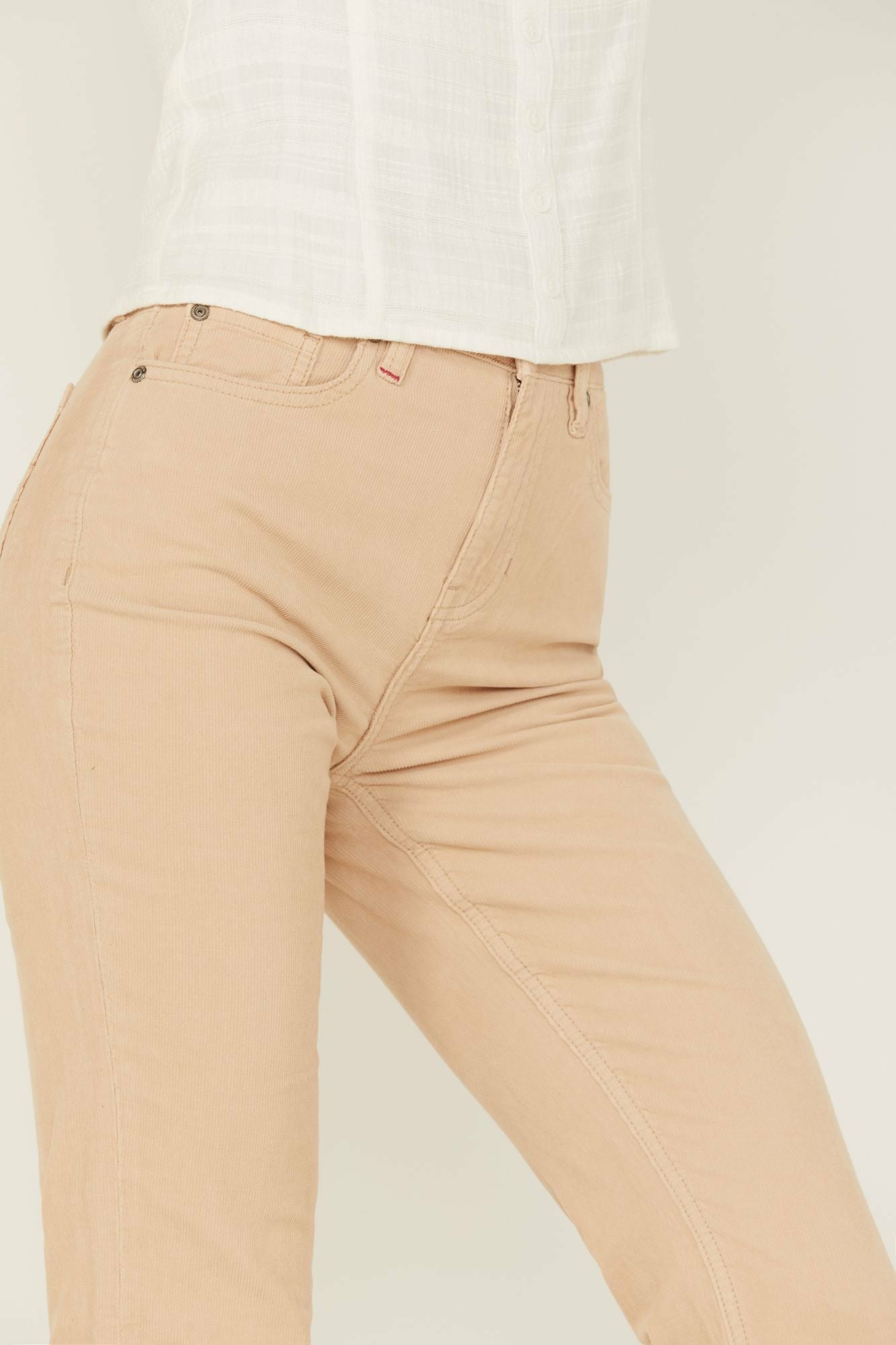 Idyllwind Women | High Risin' Irish Cream Signature Back Pockets Corduroy Flare Jeans