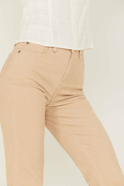 Idyllwind Women | High Risin' Irish Cream Signature Back Pockets Corduroy Flare Jeans
