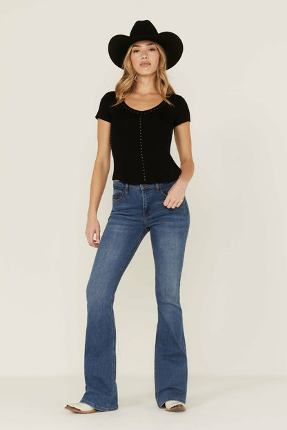 Idyllwind Women | Honky Tonk Studded Top