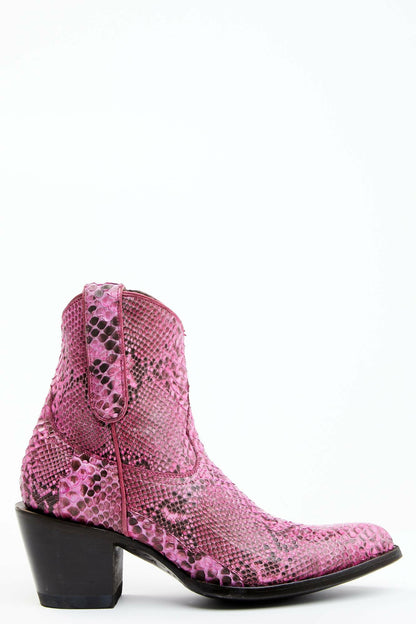 Idyllwind Women | Exotic Python Western Bootie - Round Toe