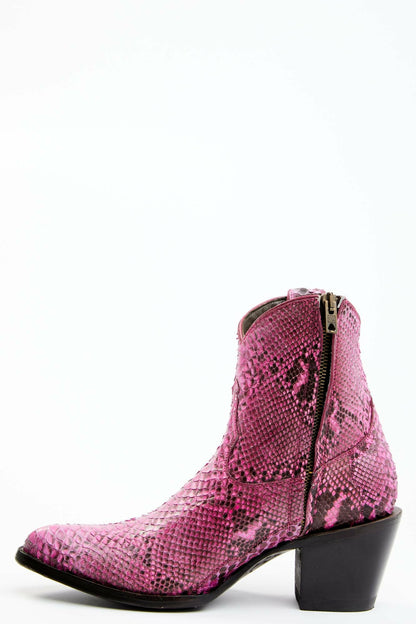 Idyllwind Women | Exotic Python Western Bootie - Round Toe