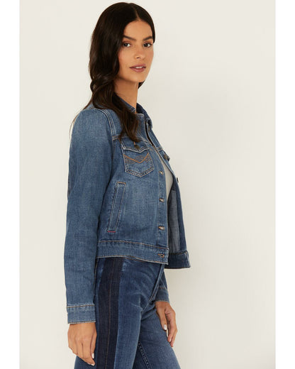 Idyllwind Women | Signature Classic Grapevine Wash Denim Jacket