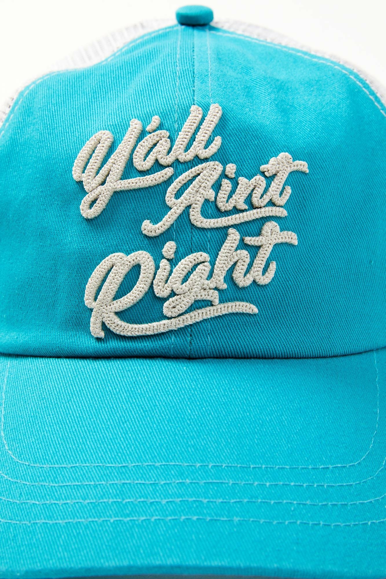 Idyllwind Women | Y'all Ain't Right Embroidered Mesh Back Baseball Hat