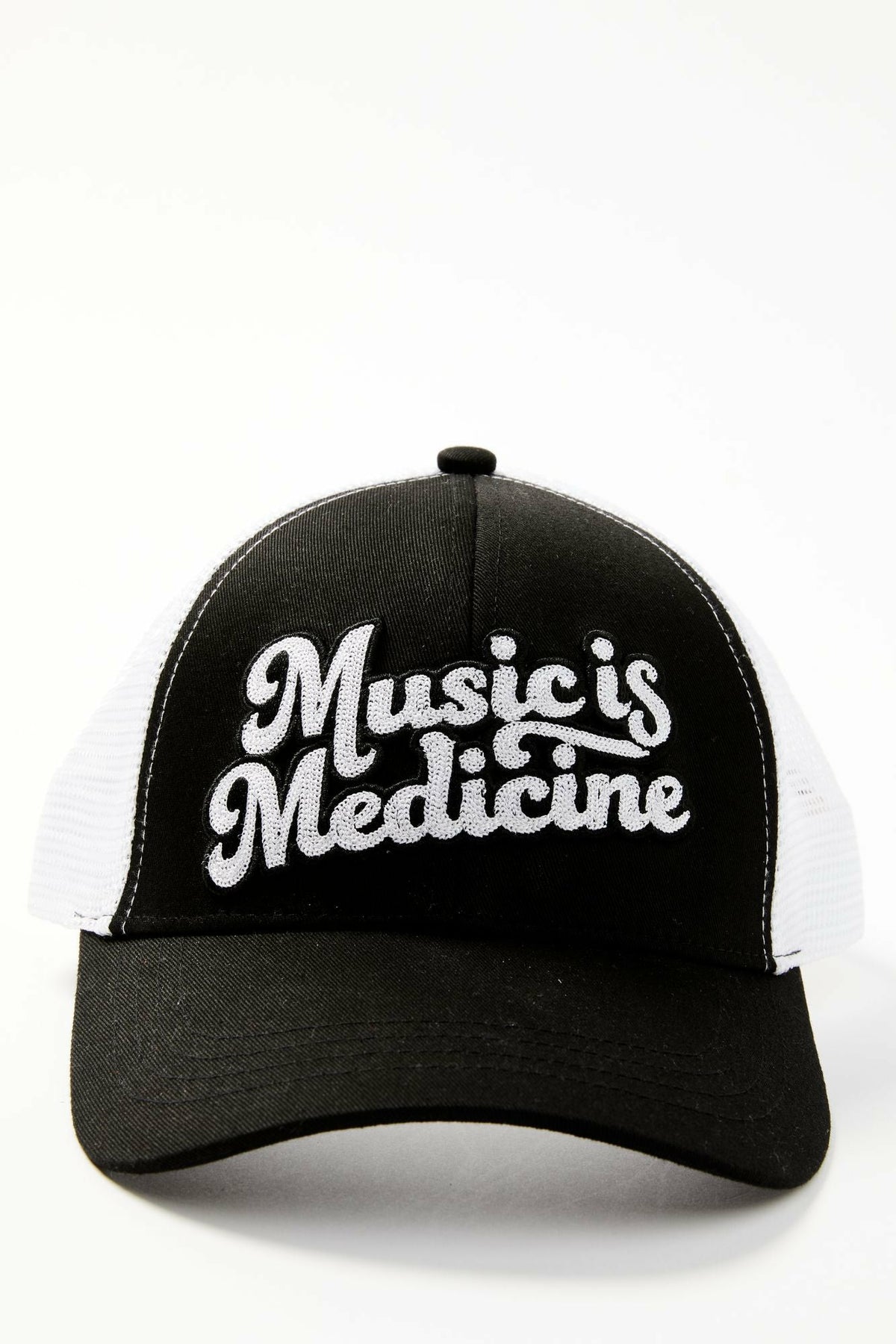 Idyllwind Women | Music Is Medicine Embroidered Mesh Back Baseball Hat