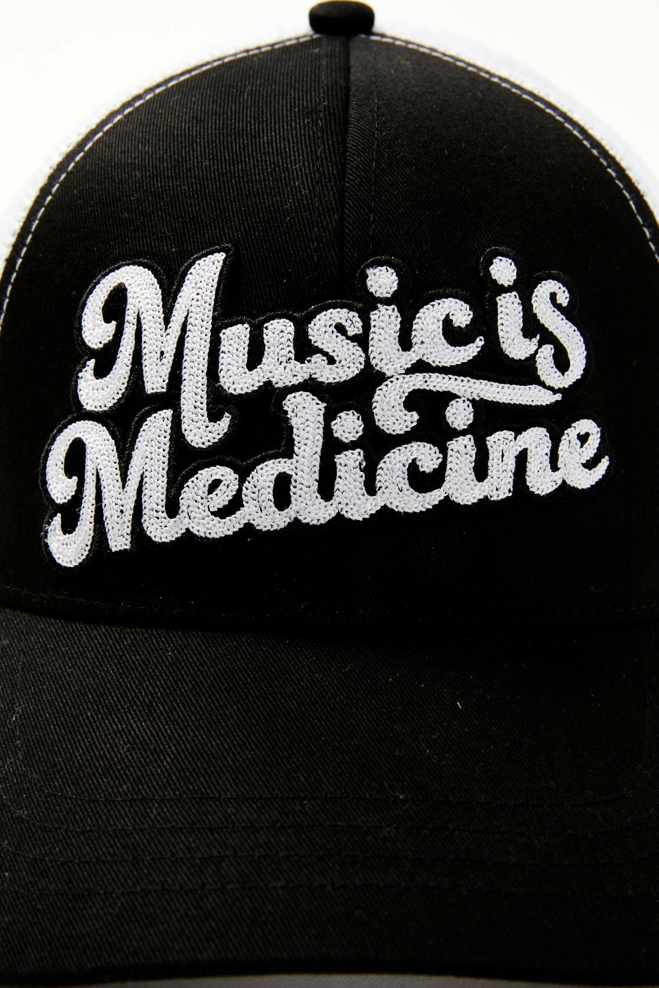 Idyllwind Women | Music Is Medicine Embroidered Mesh Back Baseball Hat