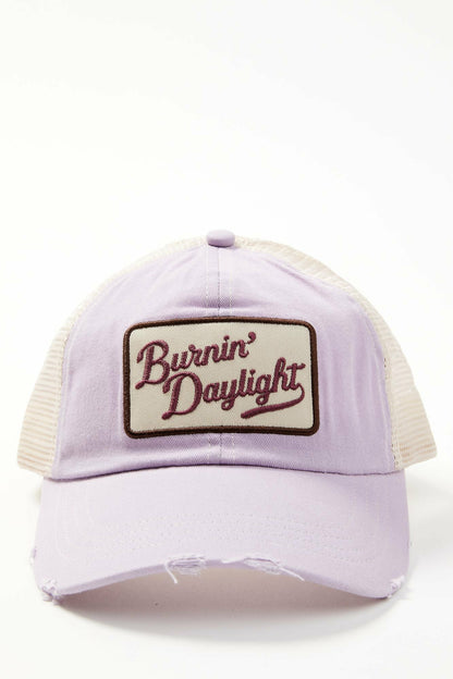 Idyllwind Women | Burnin' Daylight Distressed Mesh Back Baseball Hat
