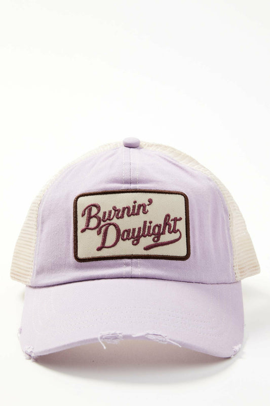 Idyllwind Women | Burnin' Daylight Distressed Mesh Back Baseball Hat