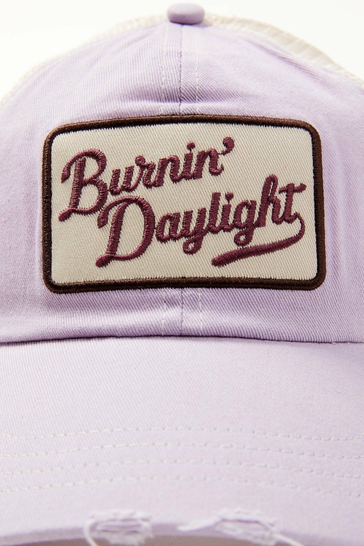 Idyllwind Women | Burnin' Daylight Distressed Mesh Back Baseball Hat