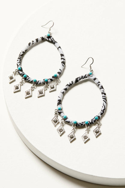 Idyllwind Women | Camille Bandana Hoop Earrings