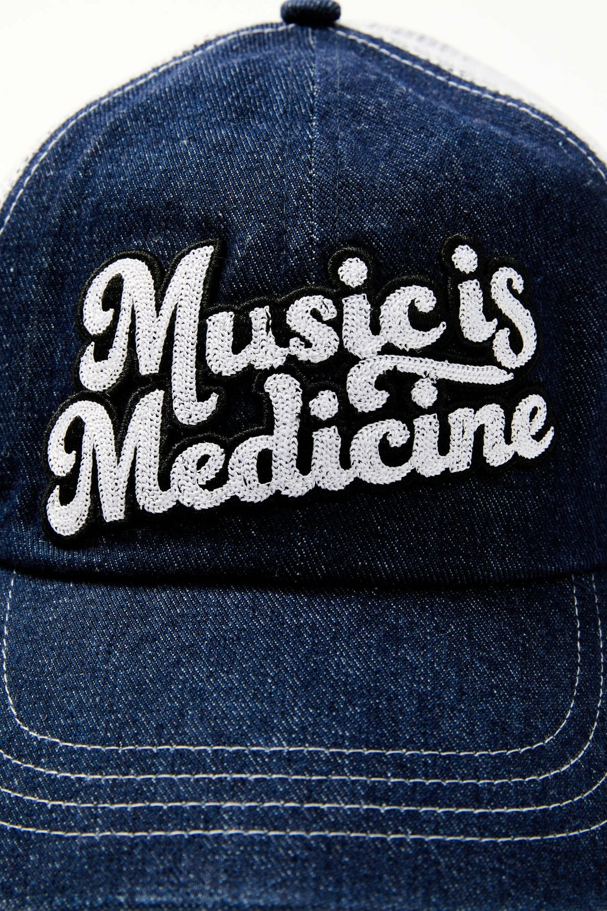 Idyllwind Women | Music Is Medicine Embroidered Mesh Back Ball Cap