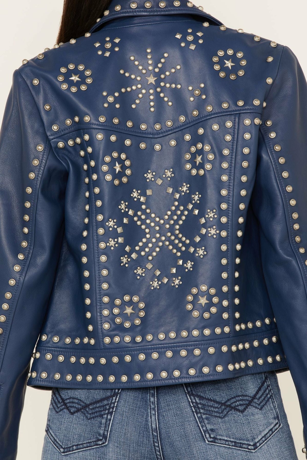 Idyllwind Women | Studded Moto Leather Jacket