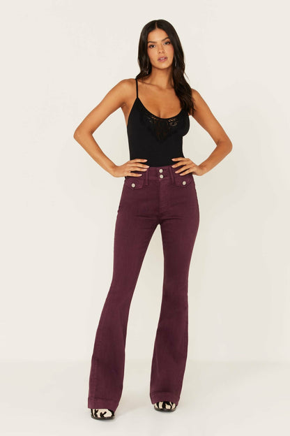 Idyllwind Women | High Rise Flap Pocket Outlaw Flare Jeans
