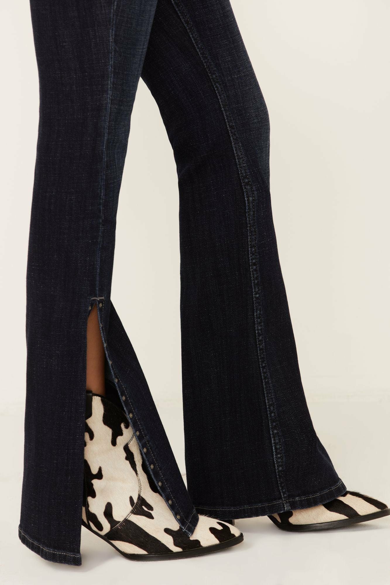 Idyllwind Women | Hickory Place Dark Wash High Risin' Slit Bootcut Jeans