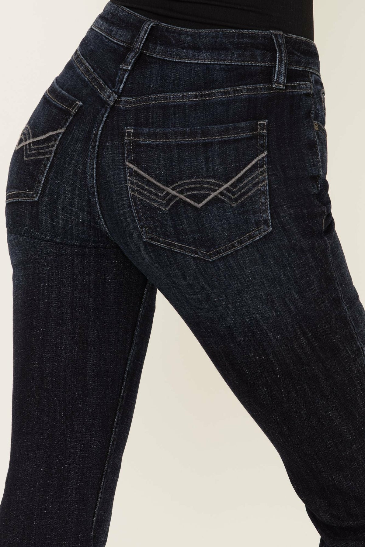 Idyllwind Women | Hickory Place Dark Wash High Risin' Slit Bootcut Jeans