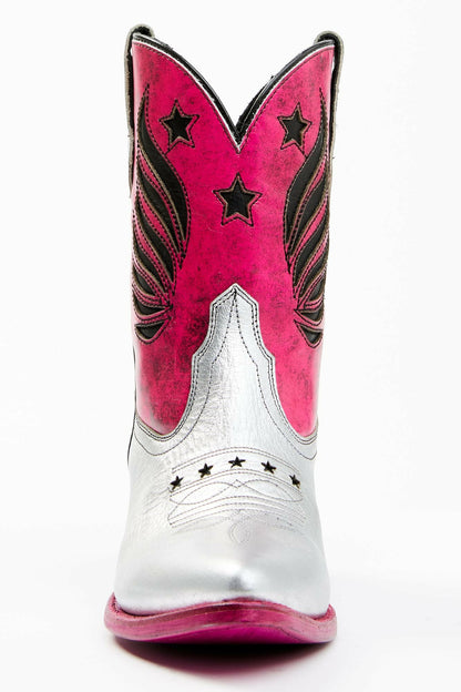 Idyllwind Women | Metallic Star Inlay Roadie Western Booties - Round Toe