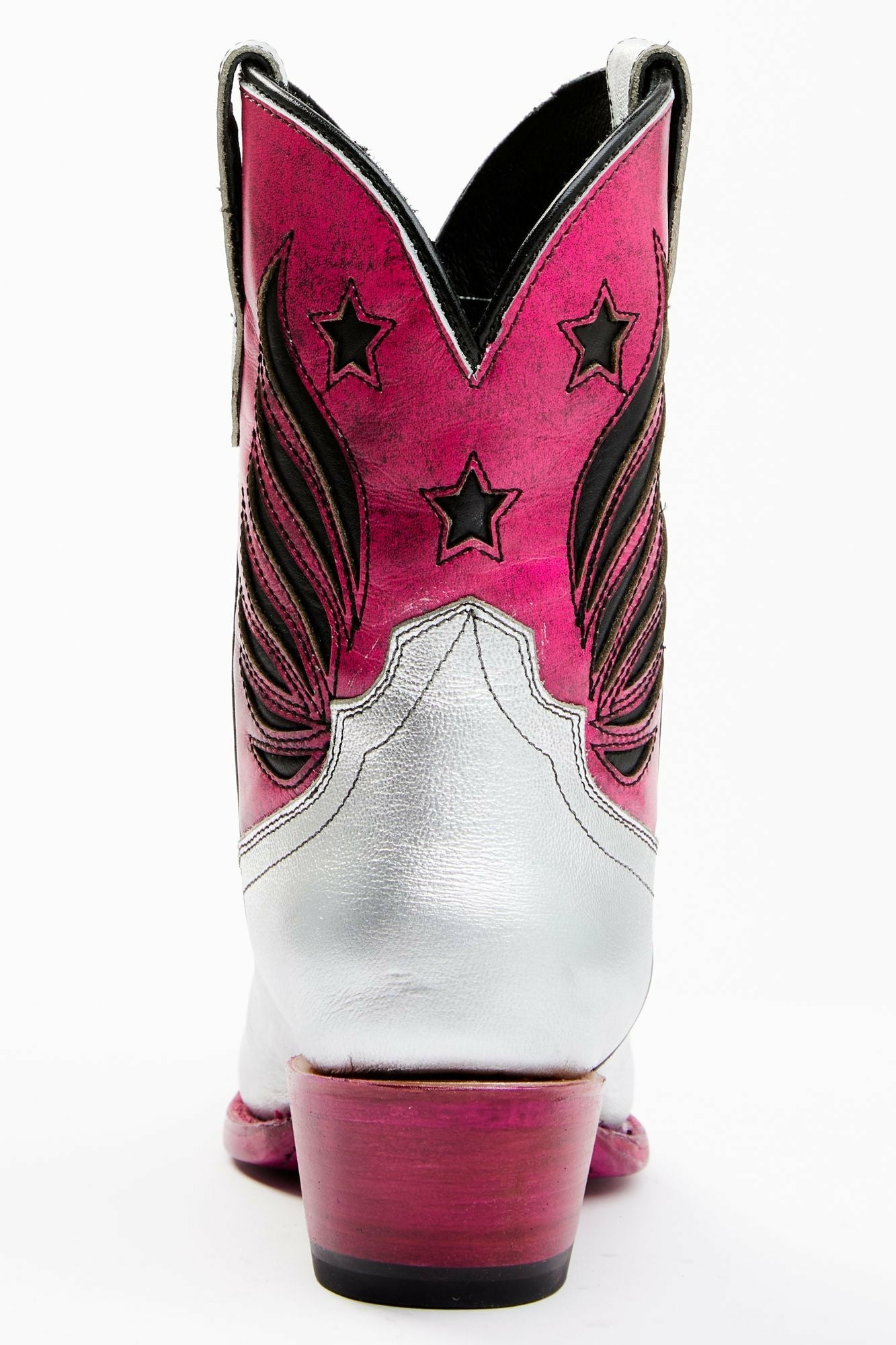 Idyllwind Women | Metallic Star Inlay Roadie Western Booties - Round Toe