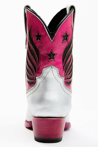 Idyllwind Women | Metallic Star Inlay Roadie Western Booties - Round Toe