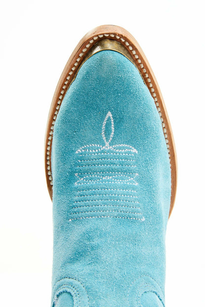 Idyllwind Women | Wheels Bluebird Suede Fashion Western Booties - Round Toe