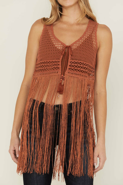 Idyllwind Women | Hawls Nest Crochet Vest